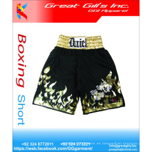 Pantalones cortos de boxeo personalizados al por mayor de alta calidad superior